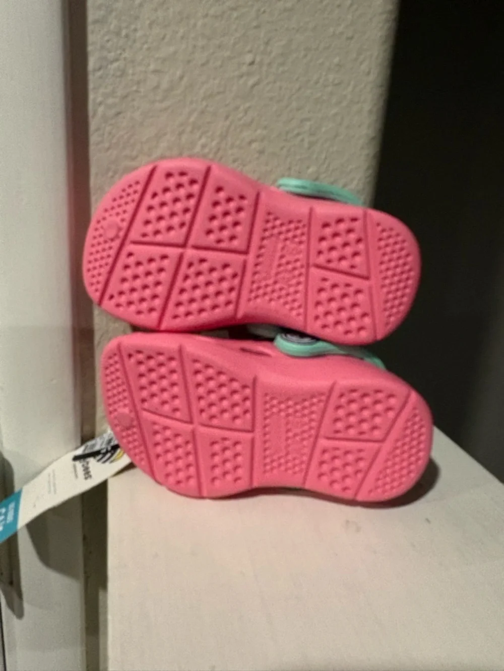 JOYBEES Harper Pink Mint Active Clog Water Shoe Girls Toddler Infant Size 4 / 5